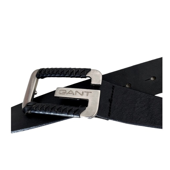 GANT Leather Belt W Metal Buckle - Picture 3 of 10
